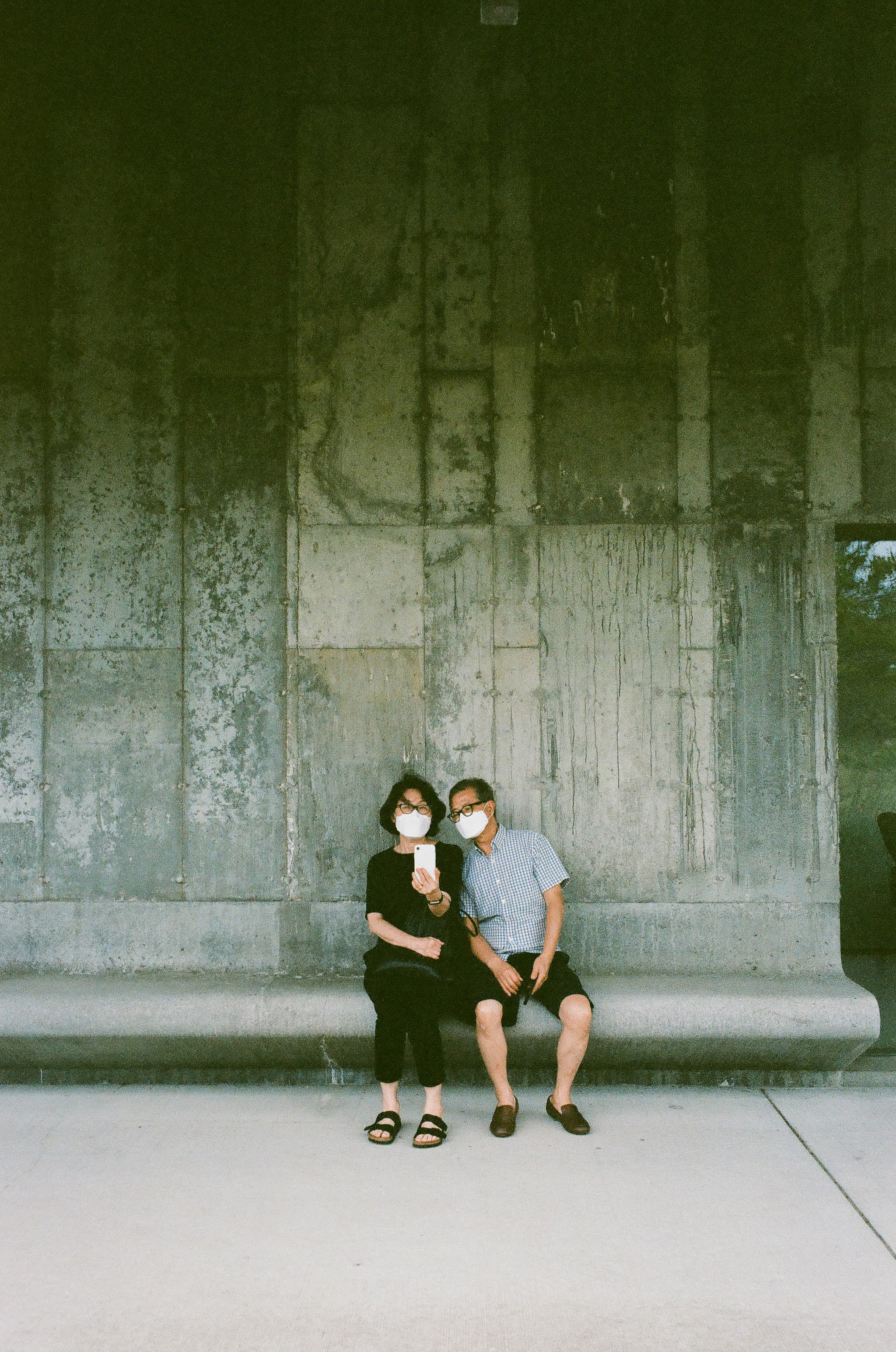 Parrish with parents